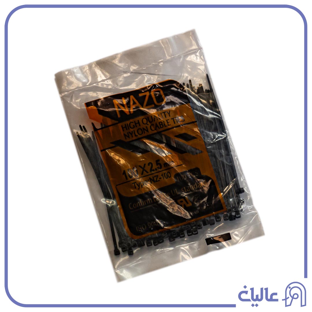 بست كمربندي ترك 100/2.5 مشكي